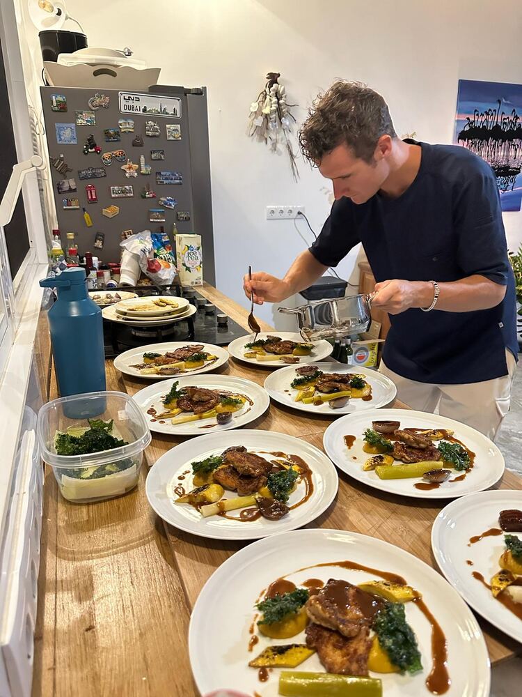 Michiel Bolte at work
